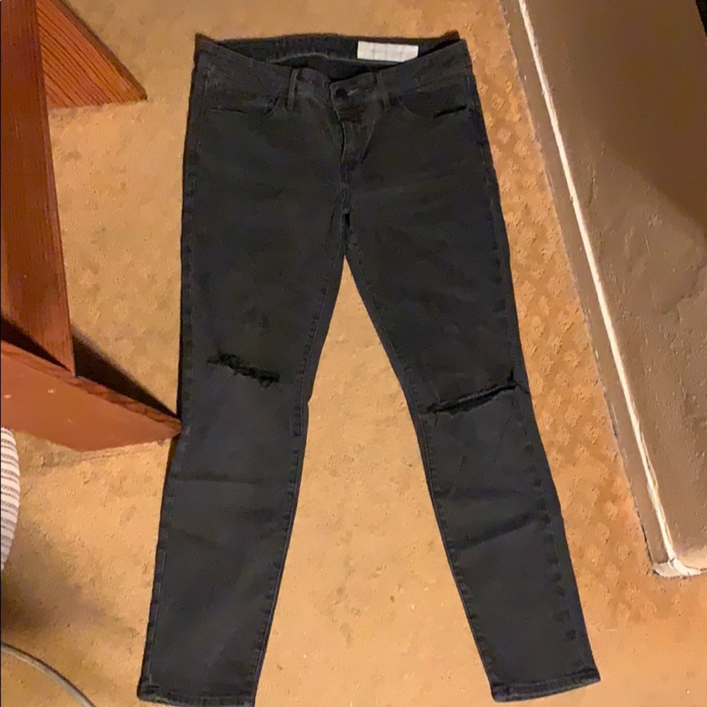 Treasure and Bond low rise black jeans